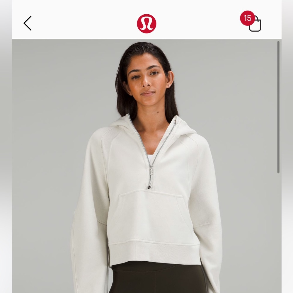 Lululemon Scuba Oversized Half-Zip Hoodie